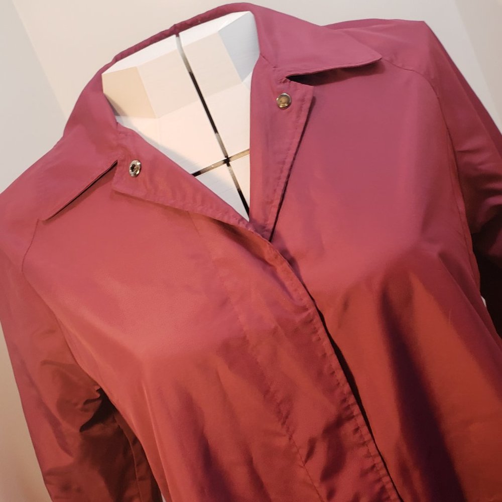 Rain Coat LONDON FOG Trench Jacket NEW Size Med/Large
